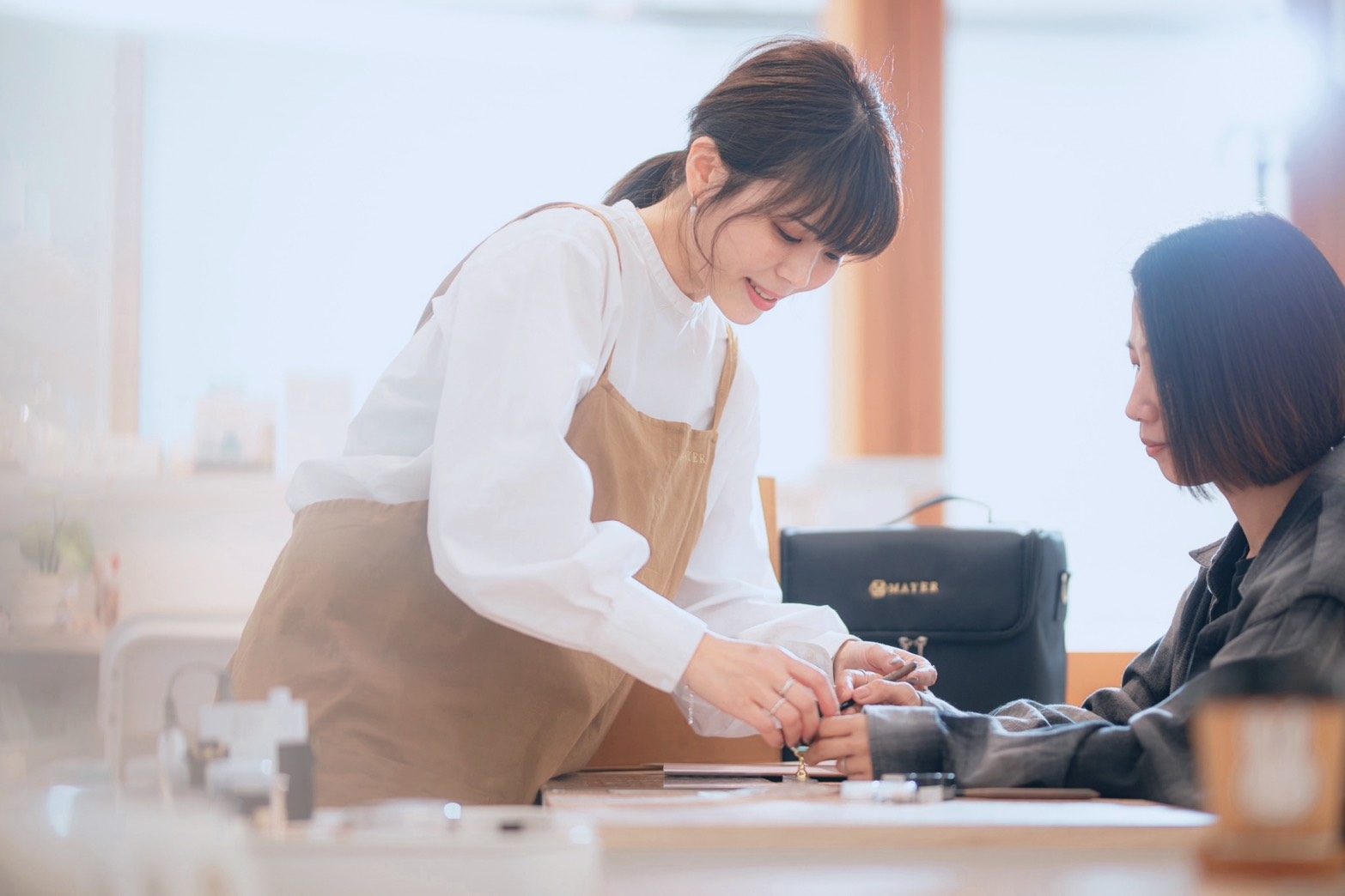 Mayer 美甲教學示意